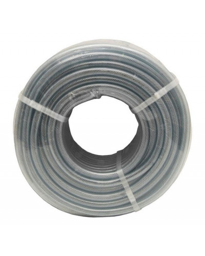 Rollo de manguera de PVC cristal con refuerzo de nylon 90014601 Cofan